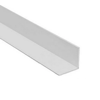Image of Rigid Angle Cover Trim 25mm x UPVC White Plastic 90 Degree Corner 1.25m Length