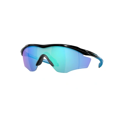 Image of Oakley Frame Unisex Sports glasses, Size: One Size, Polished black/prizm sapphire