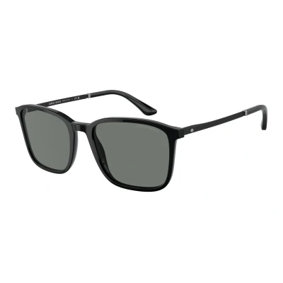 Image of Giorgio Armani Sunglasses, Men&#039;s, Size: 55, Black