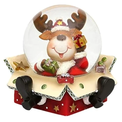 Image of Snow Globe Original and Fun, Size Approx: 6.5 x 6 cm; 4.5 cm Diameter Ø 6,5 Reno