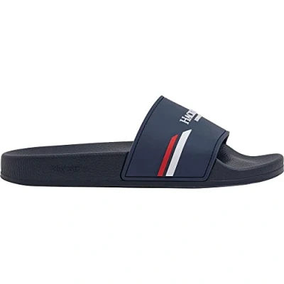 Image of Hackett London Men&#039;s Slider Sport Slide Sandal, Blue (Navy), 8 UK