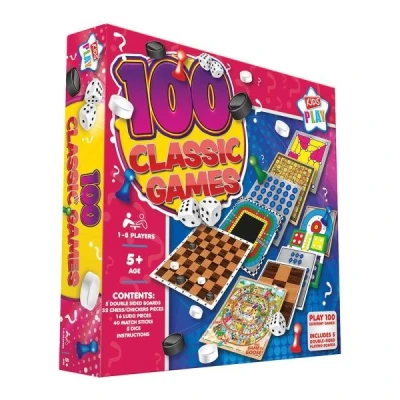 Image of 100 Classic Family Board Games