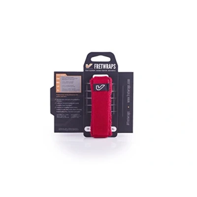 Image of Gruv Gear FretWraps HD &#039;Fire&#039; String Muter 1 Pack (Red, Extra Large) (FW 1PK RED XL)