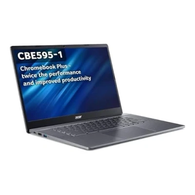 Image of Acer CB515 2HEAcer Chromebook Plus 515IronIntel Core i5 1215U8 GB256GB PCIe NVMe SSD15.6 FHD IPS SlimBezel