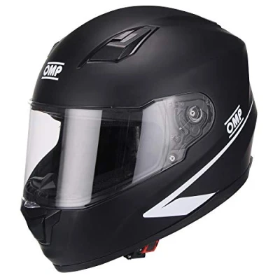 Image of OMP Circuit Evo Helmet Matt Black Size XXL