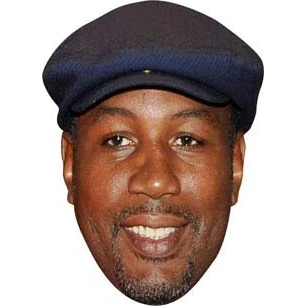 Image of FoxyPrinting Lennox Lewis Boxer Celebrity Cardboard Party Face Mask Fancy Dress