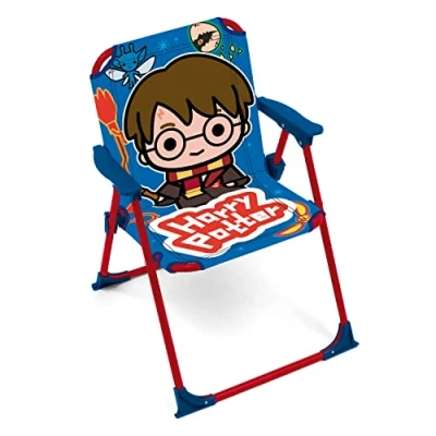 Image of ARDITEX Harry Potter Children&#039;s Folding Chair, Outdoor Chair 38 x 32 53 cm
