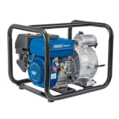Image of Draper Petrol Trash Water Pump, 750L/min, 7HP