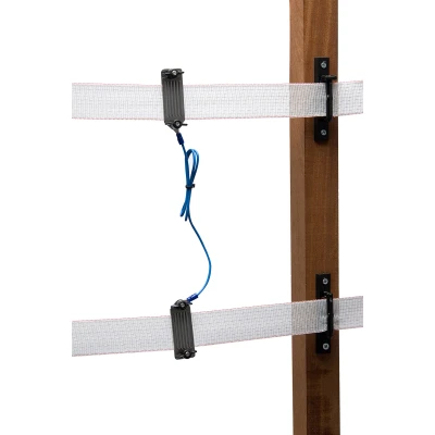 Image of C73/2Tape Clamp (Double) Electric Fencing Accessories Connectors Fence
