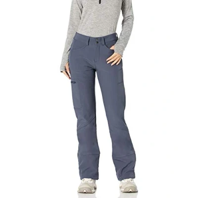 Image of Arctix Women&#039;s Sarah Fleece Lined Softshell Pants, Steel, X Small (0 2) Short