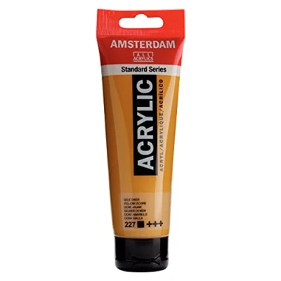 Image of Amsterdam Standard Series Acrylic Tube 120 ml Yellow Ochre 227 (17092272)