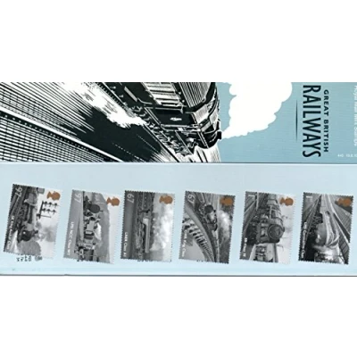 Image of 2010 Great British Railways Stamps in Presentation Pack