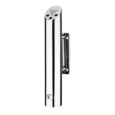Image of Bolero Cylinder Wall Mounted Ashtray Stainless Steel Cigarette Smoking Holder