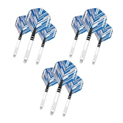 Image of RED DRAGON Gerwyn Price Iceman Ionic Blue Flight and Stem Combo Pack