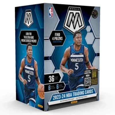 Image of 2023 24 Panini Mosaic Basketball NBA Blaster Box