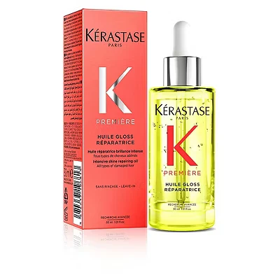 Image of Kérastase Première Intensive SHINE Repairing Hair Oil for Damaged 30ml [STEP 4 &amp; REPAIR]