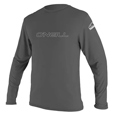 Image of O&#039;Neill Men&#039;s Basic Skins L/S Sun Shirt GRAPHITE, XS
