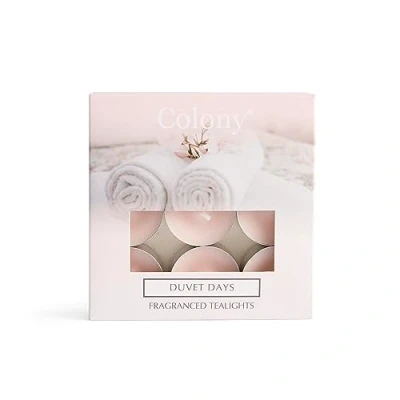 Image of Wax Lyrical, Colony Duvet Days Tealights, Pink