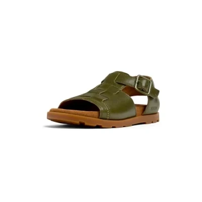 Image of Camper Brutus Walking sandals for kids, Size: 300, Mittelgrün shoes