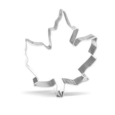Image of 11 cm Maple Leaf Cookie Cutter Stainless Steel