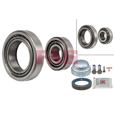 Image of 0009809302, 0009809302WB, 0011980302, 0029801902, 0029801902WB Wheel bearing kit FAG 713 6674 70 Photo corresponds to scope of supply 45,2mm