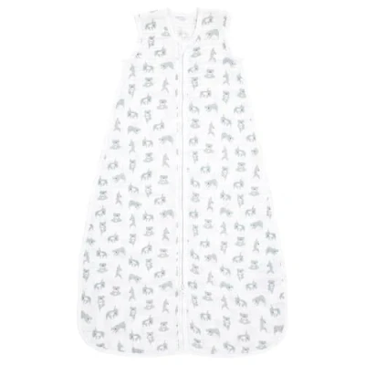 Image of aden + anais Baby Sleeping Bag, 100% Cotton Muslin, Wearable Swaddle Blanket for Girls &amp; Boys, Newborn Sleep Sack, Breathable Lightweight, TOG Rating 1.0, 18 36 Months, Now Zen ASEC10015