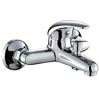 Image of DP bath Naranjo Single lever mixer tap, silver