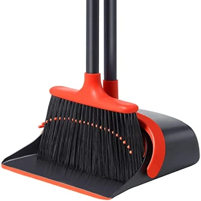 Image of Broom and Dustpan Set for Home, Set, Combo Office Home Kitchen Lobby Floor Use