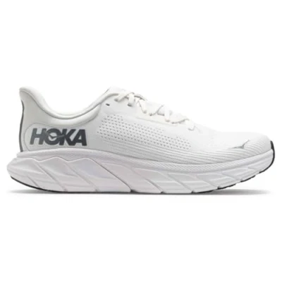 Image of HOKA Arahi 7 Stabilty running shoes, Men&#039;s, Size: 8.5, blanc de Textile/synthetics