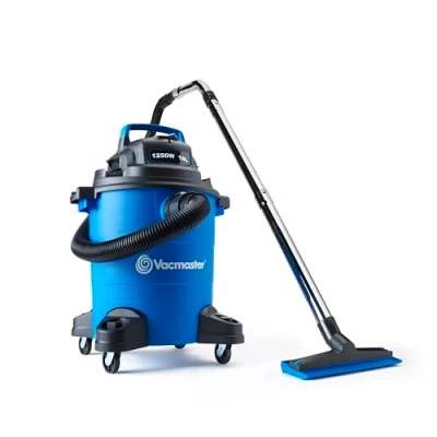 Image of Vacmaster WD 18 Garden &amp; Artificial Grass Cleaner, Outdoor Wet Dry Vacuum For Cleaning Astroturf, Patio, Decking and Other Areas, 1250W, Litre