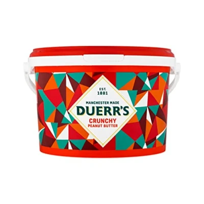 Image of Duerr&#039;s Crunchy Peanut Butter Nut with Added Crunch Perfect Snack 2.5kg