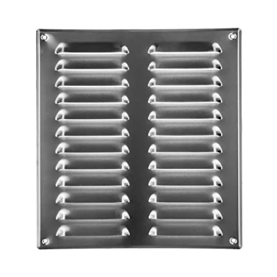 Image of 10&quot; x 11&quot; Inch / 260 280 mm Aluminium Air Vent Cover Quality Steel Return Grilles for Ceiling and Sidewall HVAC with Insect Protection Screen (10.23&#039;&#039;x11.02&#039;&#039; Inch, Aluminium)