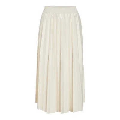 Image of VILA Vinitban Skirt Aline skirt, Women&#039;s, Size: Small, Birch