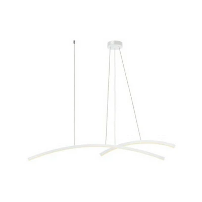 Image of Templos LED Ceiling Pendant Light 48W 3000K AluminÎ¹um White
