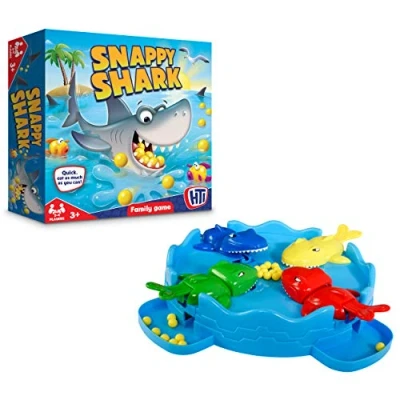 Image of HTI Toys Traditional Games Hungry Snappy Shark Family Board Game For Kids Adults Boys &amp; Girls, 1374311