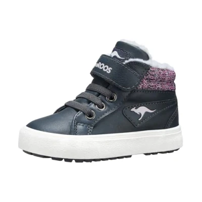 Image of KangaROOS KAVU III Sneaker, Dk Navy Grape, 7.5 UK Child