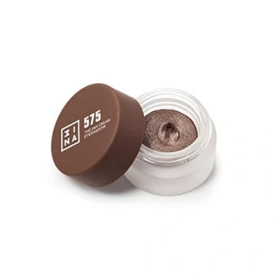Image of 3INA MAKEUP The 24H Cream Eyeshadow 575 Brown Waterproof Fast Drying Matte Shimmer Glitter