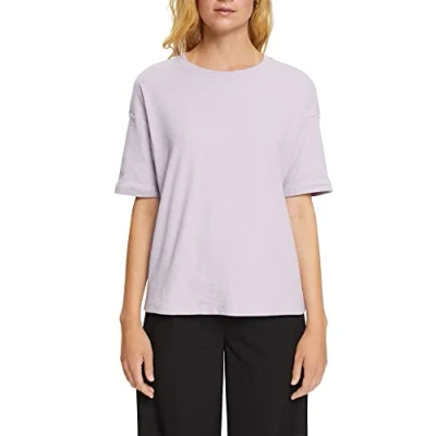 Image of ESPRIT Women&#039;s 072ee1k346 T Shirt, 570/Lavender, S