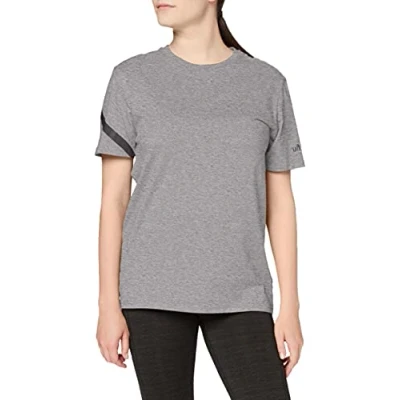 Image of Uhlsport Essential Pro T Shirt Kids, Red, Short Sleeve Crewneck Cotton Stretch, Size 34/36