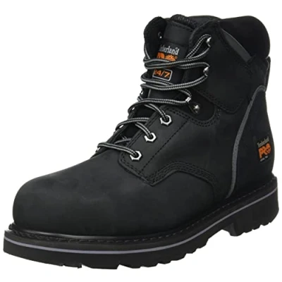 Image of Timberland Mens 6 In Pit St Sp Sbp Ankle Boot, Black, 12 UK