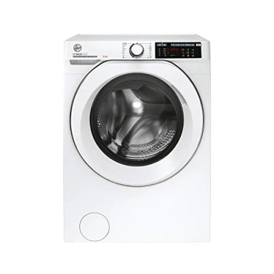 Image of Hoover H Wash 500 HW412AMC Freestanding Washing Machine, Large Capacity, A Rated, 12 kg Load, 1400 rpm, White