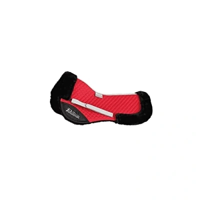Image of Shires Performance Half Pad Deep Red: 17 18&quot;