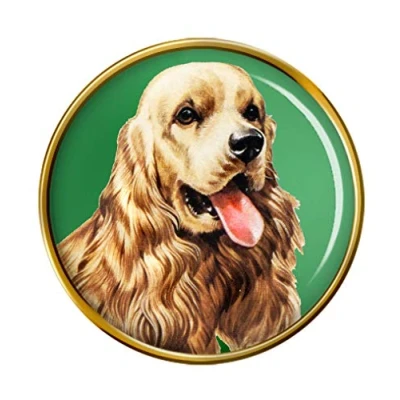 Image of American Cocker Spaniel Pin Badge