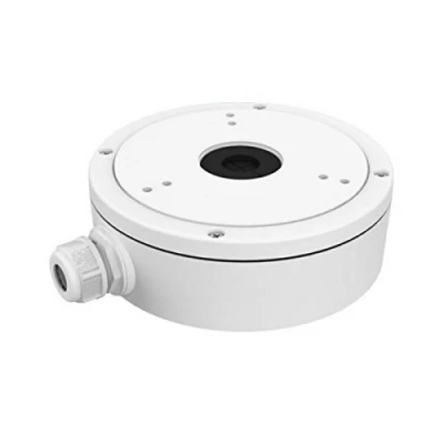 Image of HIK10 Hikvision DS 1280ZJ S White Waterproof Junction Box for CCTV Dome Camera W/ 2 YR Warranty by
