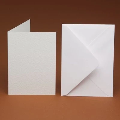 Image of 50 A6 Postcards Style Blank Cards &amp; Envelopes Weddings !! (Ivory Smooth)