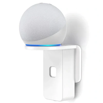 Image of Cozycase Plug Wall Mount for Pop Stand Holder Built in Cable Management Compatible with Google Nest/Home Mini(White)