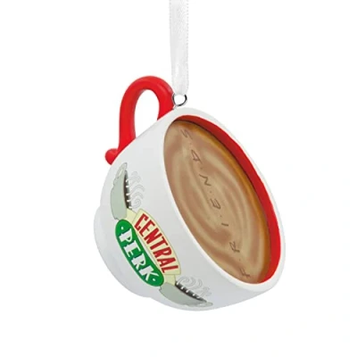 Image of Hallmark Friends Central Perk Cafe Coffee Mug Christmas Ornament