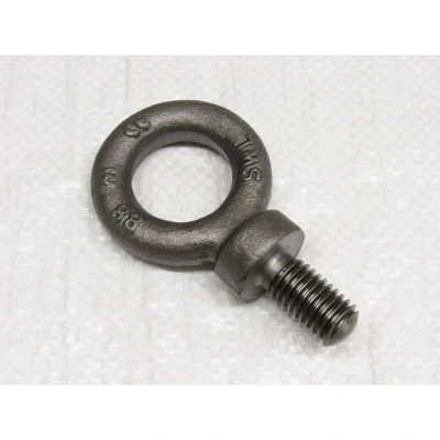 Image of Threaded Lifting Eye Bolt M6 (6MM Self Colour Dynamo Eyebolt 0.06 Ton)