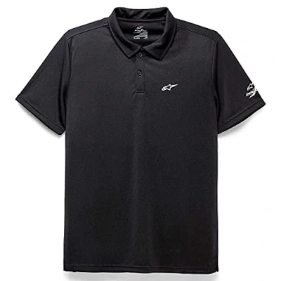 Image of Alpinestars, Scenario Performance Polo, Half Sleeve Black, M, Man