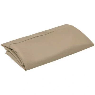 Image of vidaXL Replacement Fabric for Cantilever Umbrella Taupe 350 cm
